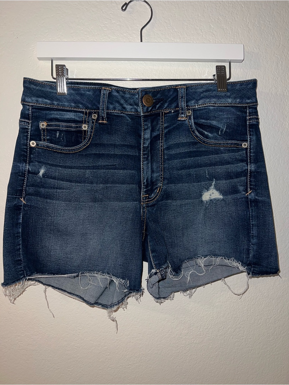 American Eagle Women's Shorts - Dark Blue